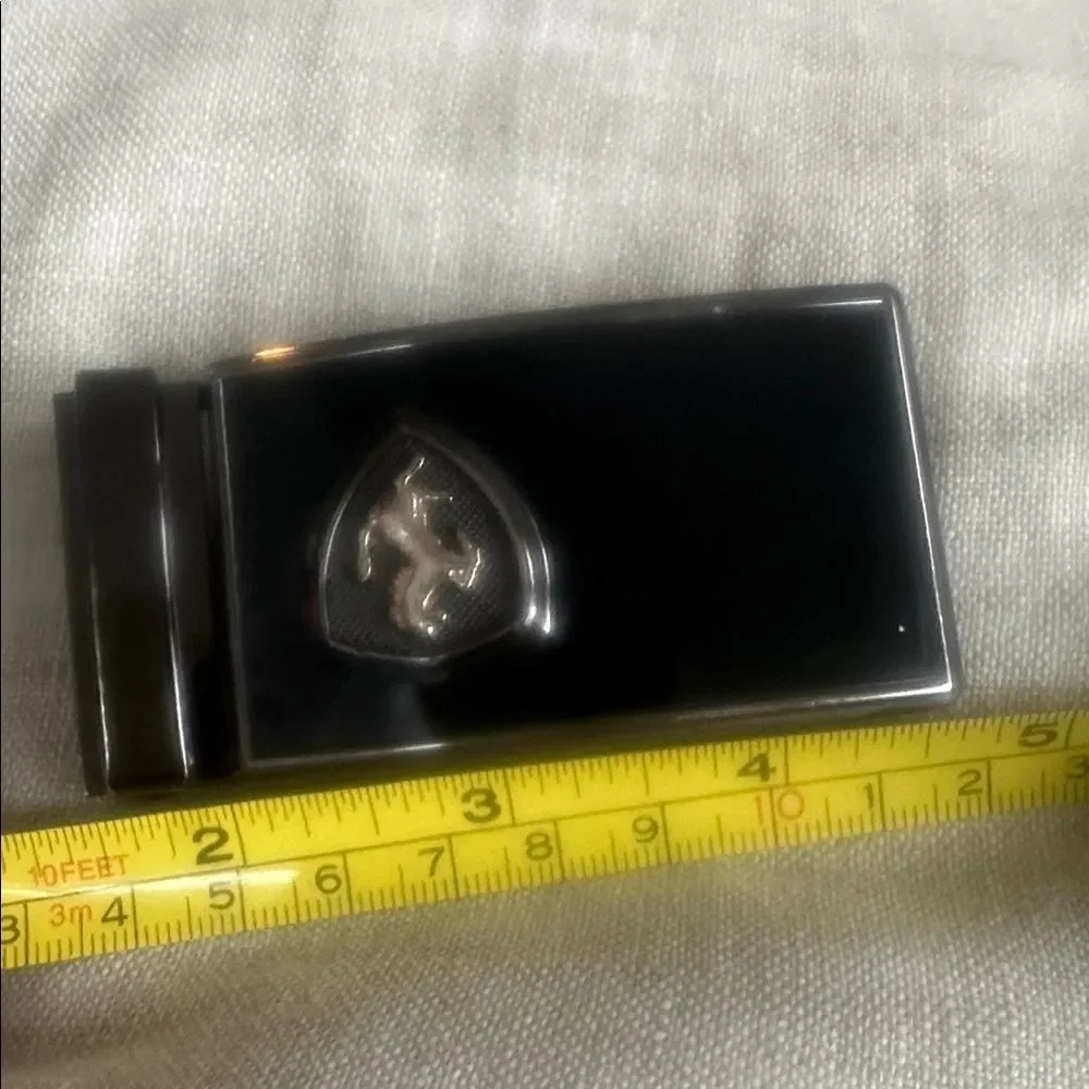 Scuderia Ferrari Black Men’s Belt Buckle
